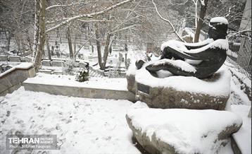 روز برفی تهران 14