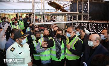 آیین اعزام خادم الحسین(ع) شهرداری تهران به مراسم اربعین حسینی 35