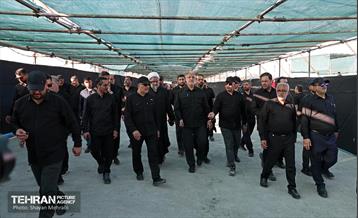 شهردار تهران در آیین وداع با آقای شهید ایران 16