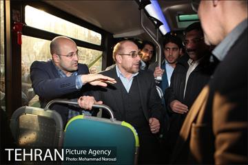 آیین رونمایی و بهره برداری از ناوگان حمل و نقل پاک با حضور دکتر قالیباف 24