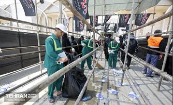 خدمات نیروهای پاکبان شهر تهران در اربعین حسینی 5