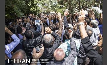 تشییع پیکر پدر شهیدان خالقی پور 17