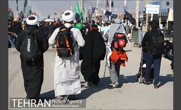 زائران اربعین حسینی در مرز شلمچه 11