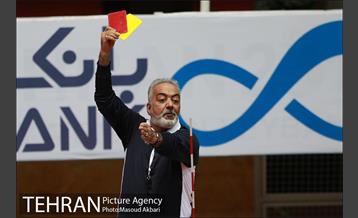 دیدار تیم های والیبال پارسه تهران و عمران ساری