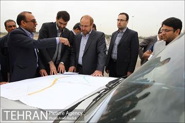 بازدید شهردار تهران از پروژه در حال ساخت شهر آفتاب 3