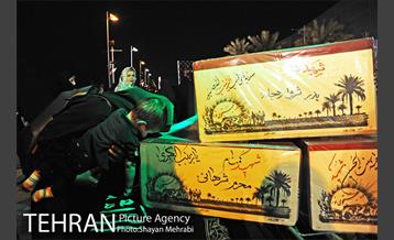 مراسم وداع با 150 شهید دوران دفاع مقدس 9