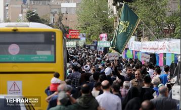 خدمات‌رسانی شهرداری تهران در نماز عید فطر مصلی تهران 9