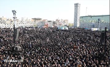 عزاداری شهادت امیرالمومنین (ع) در میدان امام حسین (ع) 60