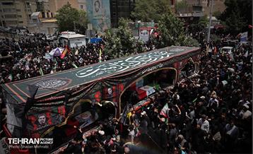 تشییع شهدای اقتدار ملی در تهران - 4 44