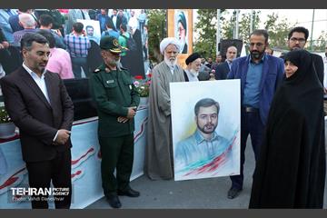 آیین نامگذاری بوستان شهیدان امیراحمدی 6