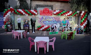 خدمت‌رسانی موکب زینبیه(س) منطقه ۸ در مصلای تهران 22