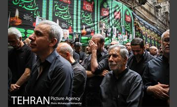 عزاداری تاسوعا در بازار تهران 15