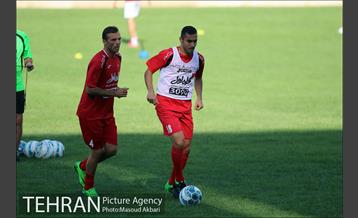 تمرین تیم فوتبال پرسپولیس