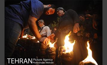 مشعل‌گردانی در دولت آباد تهران 17