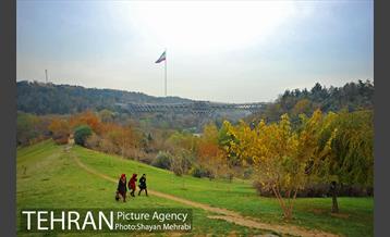 پاییز منطقه گردشگری اراضی عباس آباد 15