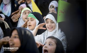 اجتماع بزرگ نوجوانان غرب تهران در پویش سلام فرمانده 20