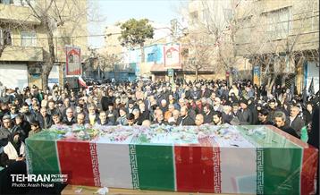 تشییع پیکر شهید محمدرضا خانه عنقا 11