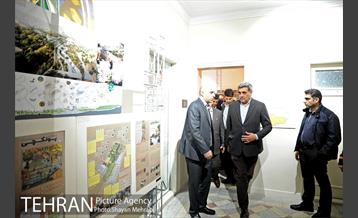 اختتامیه مسابقه طراحى ارتباط پیاده آستان امامزادگاه عینعلى و زینعلى(ع) با رود دره فرحزاد و بخش شرقى آن 18