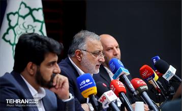 نشست خبری شهردار تهران 41