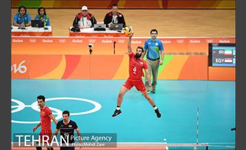 دیدار والیبال ایران و مصر در المپیک ریو 9