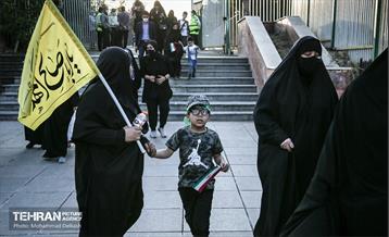 خدمات ویژه مترو تهران در مراسم سلام فرمانده