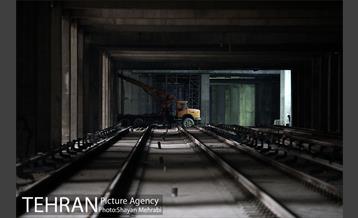 بازدید مهندس امام از پروژه پایانه زیرزمینی خط 4 مترو تهران 36