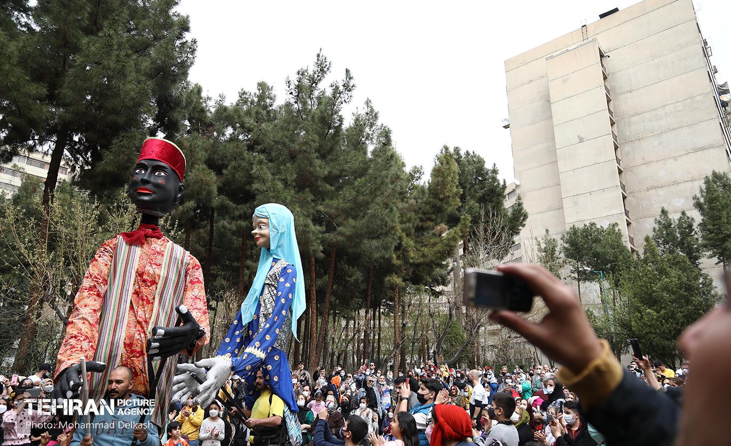 نخستین روز جشنواره نوروزی لبخند بهار در شهرک اکباتان 7