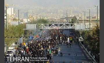 راهپیمایی جاماندگان اربعین حسینی در تهران 30