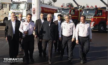مراسم گرامیداشت روز آتش‌نشانی 22
