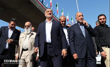 آیین افتتاح فاز اول ساخت بزرگراه سردار شهید محمد بروجردی 29