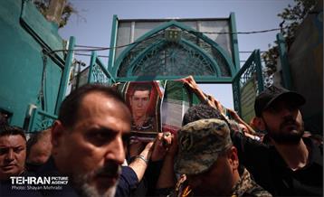 مراسم تشییع پیکر مطهر سرباز شهید ماهان ستاره 46