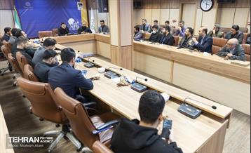 آیین تکریم و معارفه سرپرست معاونت رسانه مرکز ارتباطات و امور بین‌الملل شهرداری تهران 23