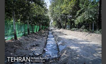 مراحل آماده سازی گذر پیاده راه استاد شهریار 7