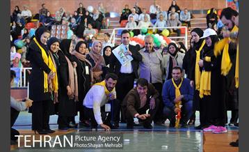 اختتامیه اولین دوره رقابت های نشاط سالمندی با حضور شهردار تهران 22