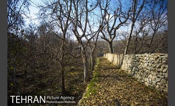 کوچه باغ های محله کن 13