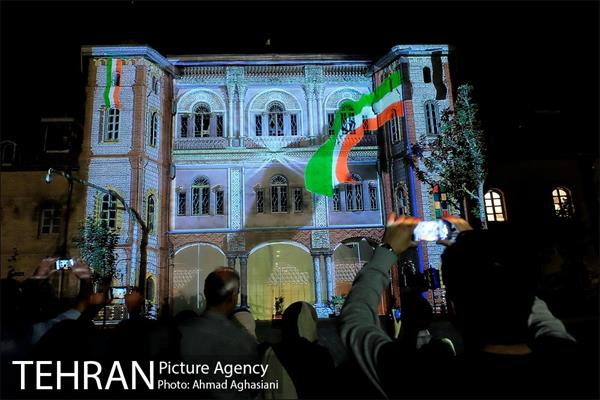 نورپردازی سه بعدی ساختمان قزاقخانه 4