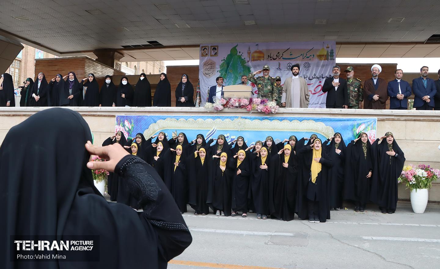 اجتماع دختران فاطمی در دانشکده افسری امام علی(ع) 4
