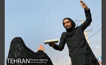 ارائه خدمات نیرو های خادم الحسین (ع) در مرز شلمچه 30