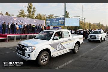 رزمایش زمستانه مشترک شهرداری تهران و پلیس راهور 22