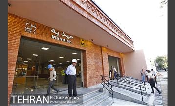 بازدید مدیرعامل متروی تهران از بخش میانی خط 7 مترو 1