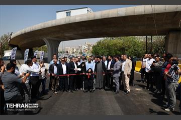 افتتاح فاز سوم تقاطع غیرهمسطح نواب - تندگویان 10