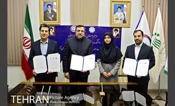 مراسم امضا تفاهم نامه همکاری سه جانبه دانشکده روابط بین الملل وزارت امور خارجه مرکز ارتباطات و مجمع شهرداران آسیایی  19