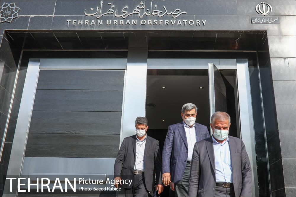 بازدید رییس و اعضای کمسیون شوراها و امور داخلی مجلس شورای اسلامی از رصد خانه شهر تهران 36