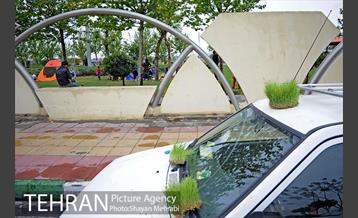 روز طبیعت بارانی در بوستان ولایت 6