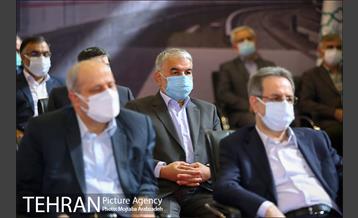 آیین رونمایی از نخستین نمونه قطار ملی مترو 12