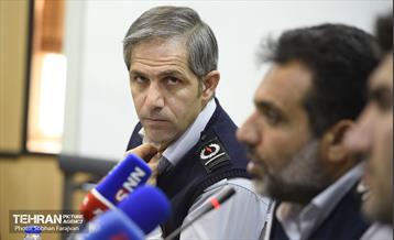 نشست خبری مدیرعامل سازمان آتش‌نشانی 14