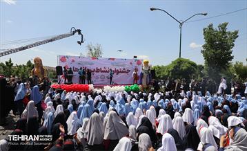 برگزاری بزرگترین اجتماع ورزشی دختران شهر تهران در منطقه۸‌ 7