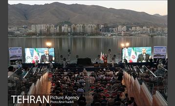 آیین بهره برداری همزمان 4 پروژه عمرانی پایتخت 20