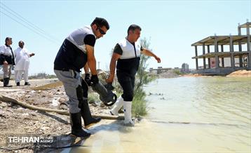 امدادرسانی تیم مدیریت بحران تهران به مناطق سیل‌زده سیستان و بلوچستان 7