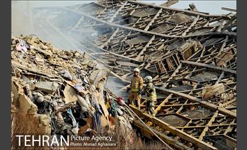 ساختمان پلاسکو فرو ریخت -3 2